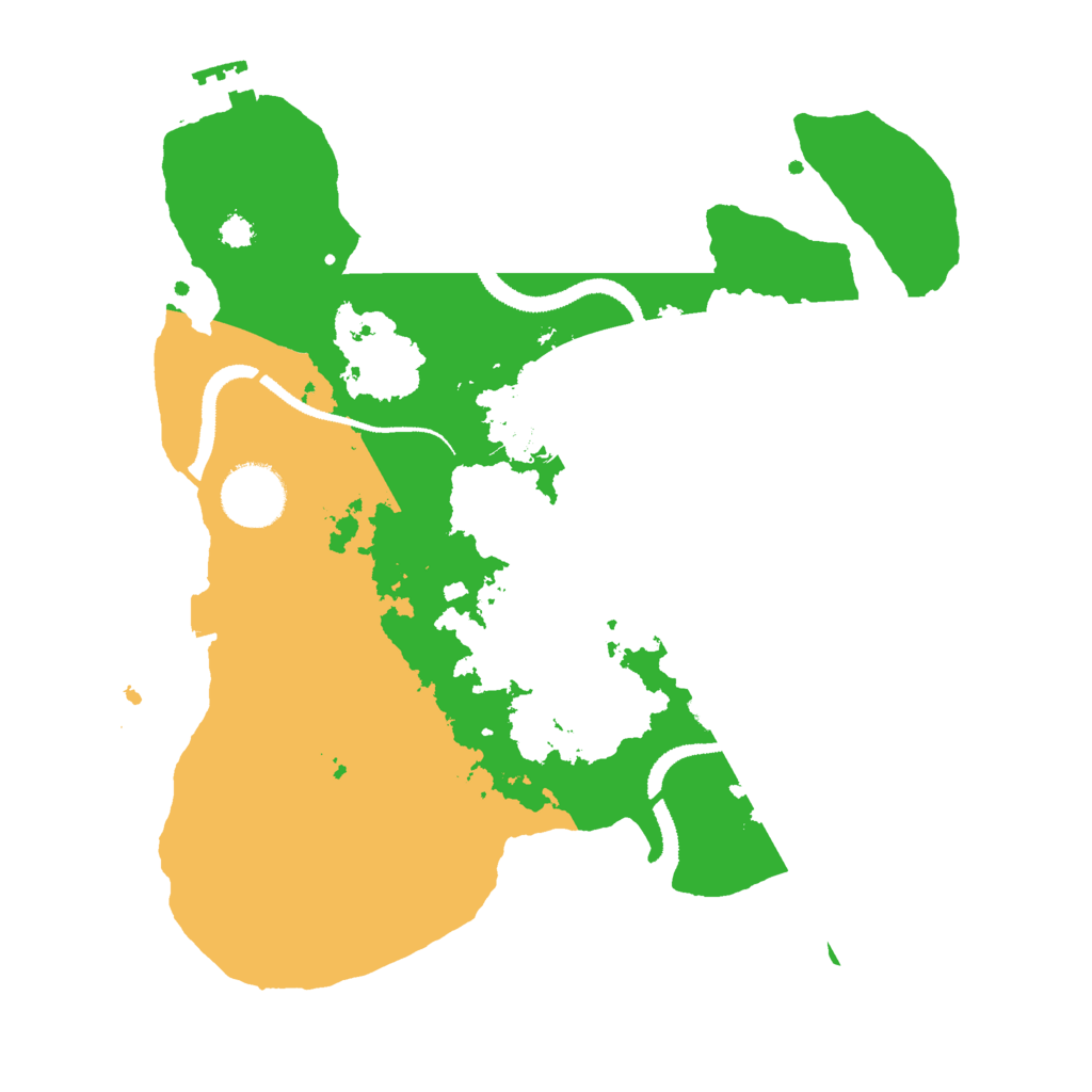 Biome Rust Map: Procedural Map, Size: 3000, Seed: 1734756794