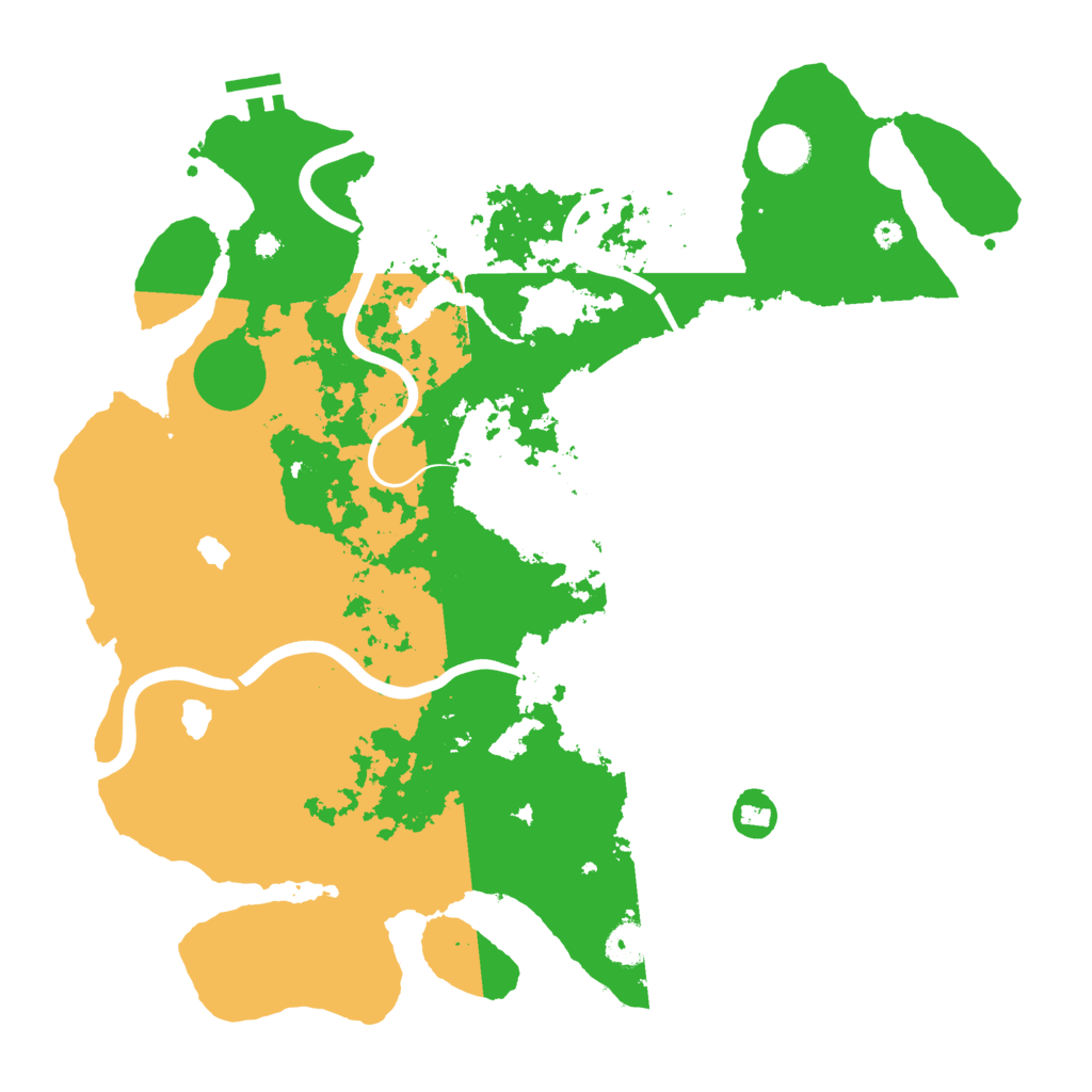 Biome Rust Map: Procedural Map, Size: 4000, Seed: 4531652
