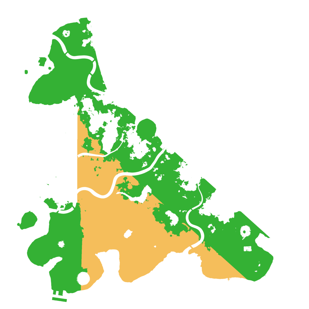 Biome Rust Map: Procedural Map, Size: 4250, Seed: 585285021