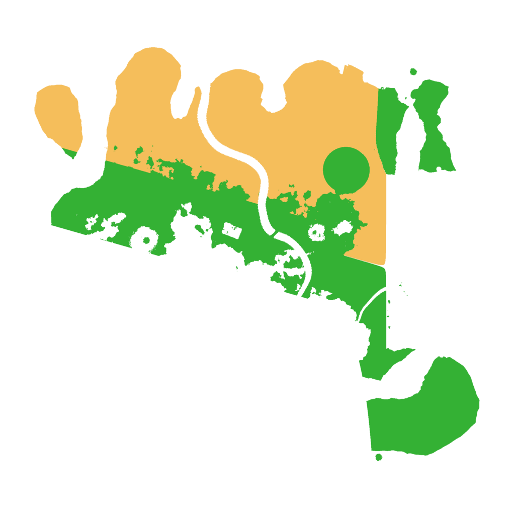 Biome Rust Map: Procedural Map, Size: 2975, Seed: 2147483647