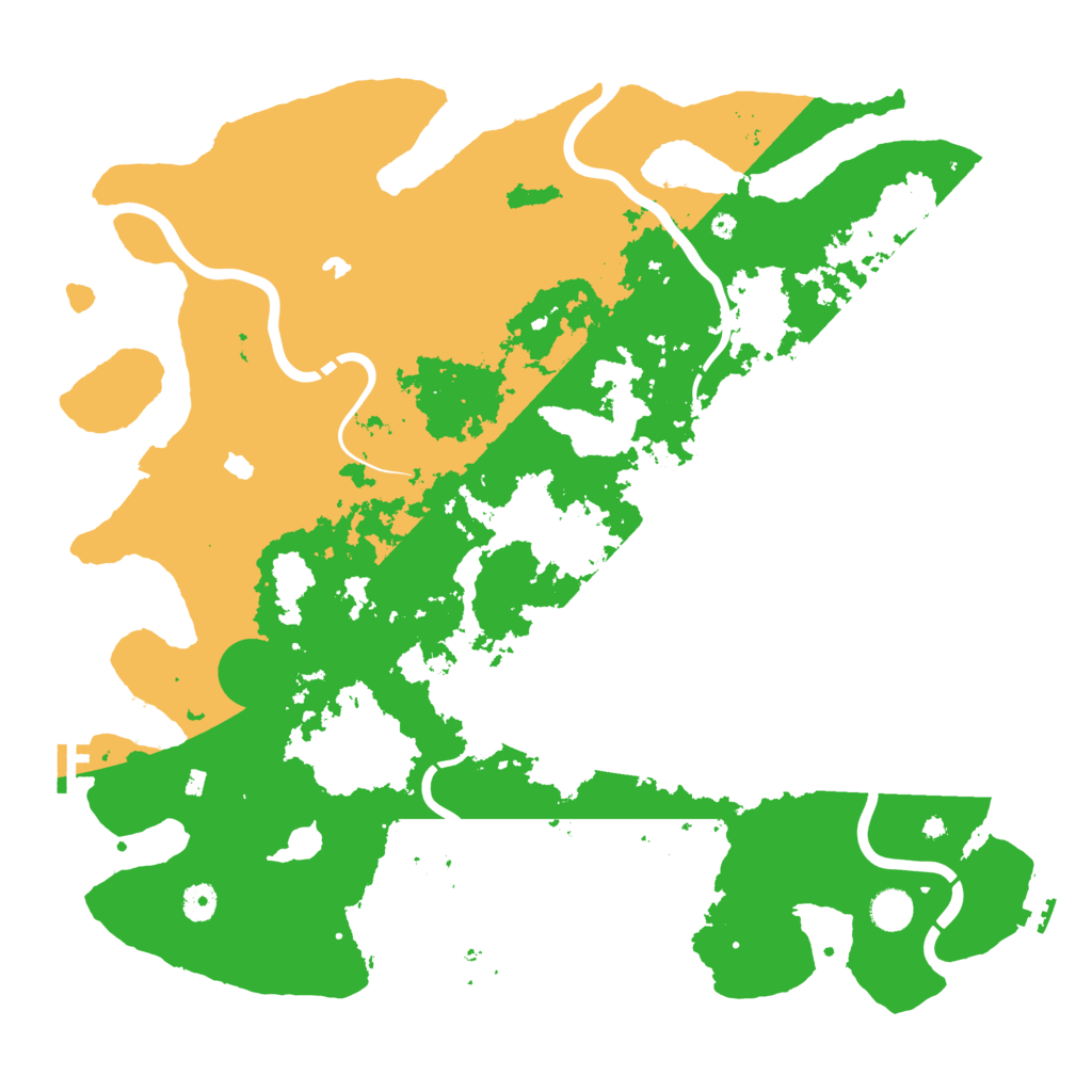 Biome Rust Map: Procedural Map, Size: 4500, Seed: 977803