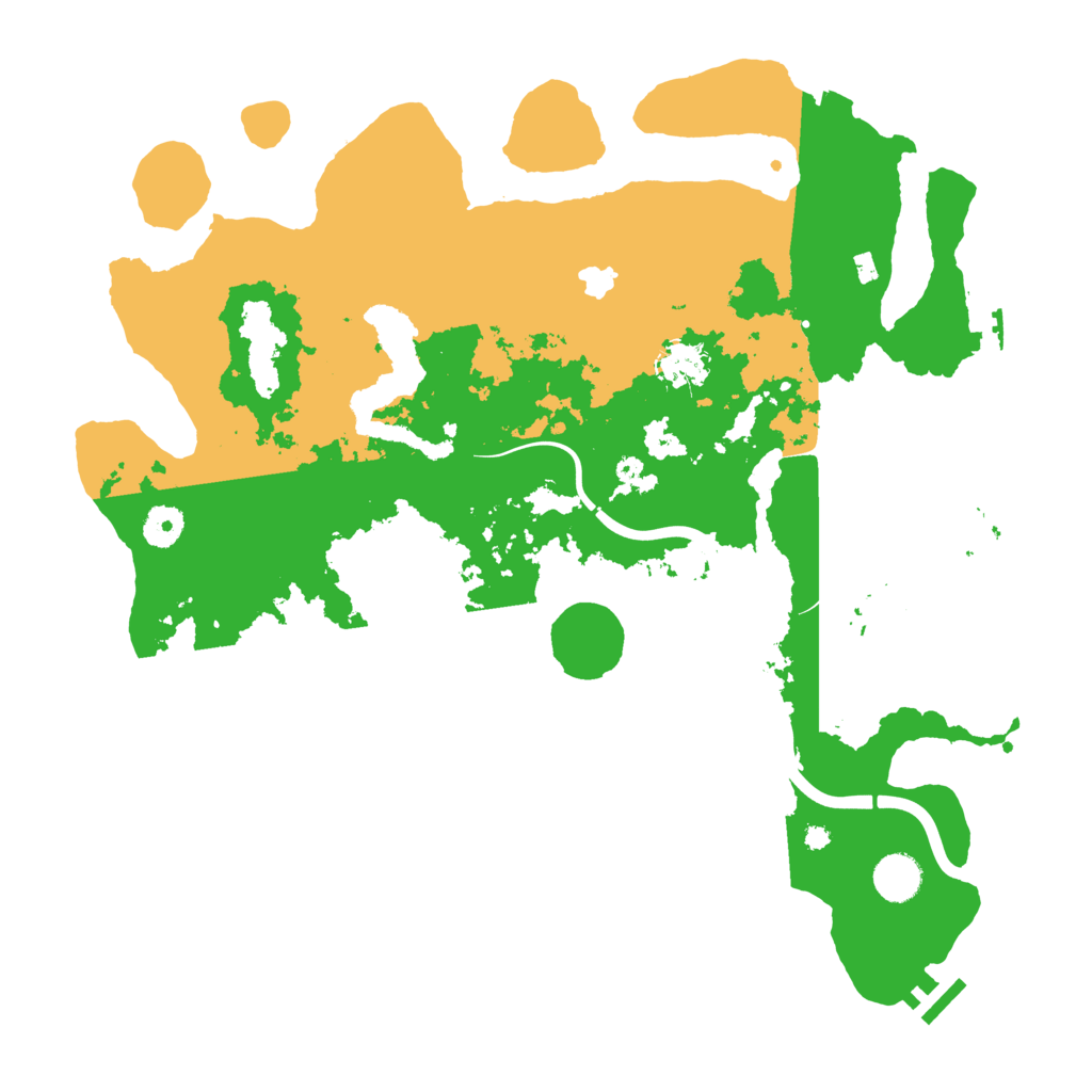 Biome Rust Map: Procedural Map, Size: 4000, Seed: 620023068