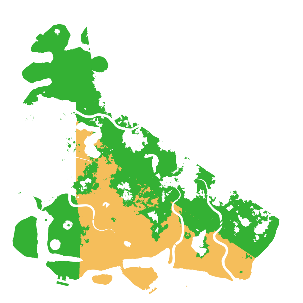 Biome Rust Map: Procedural Map, Size: 5000, Seed: 1806890103