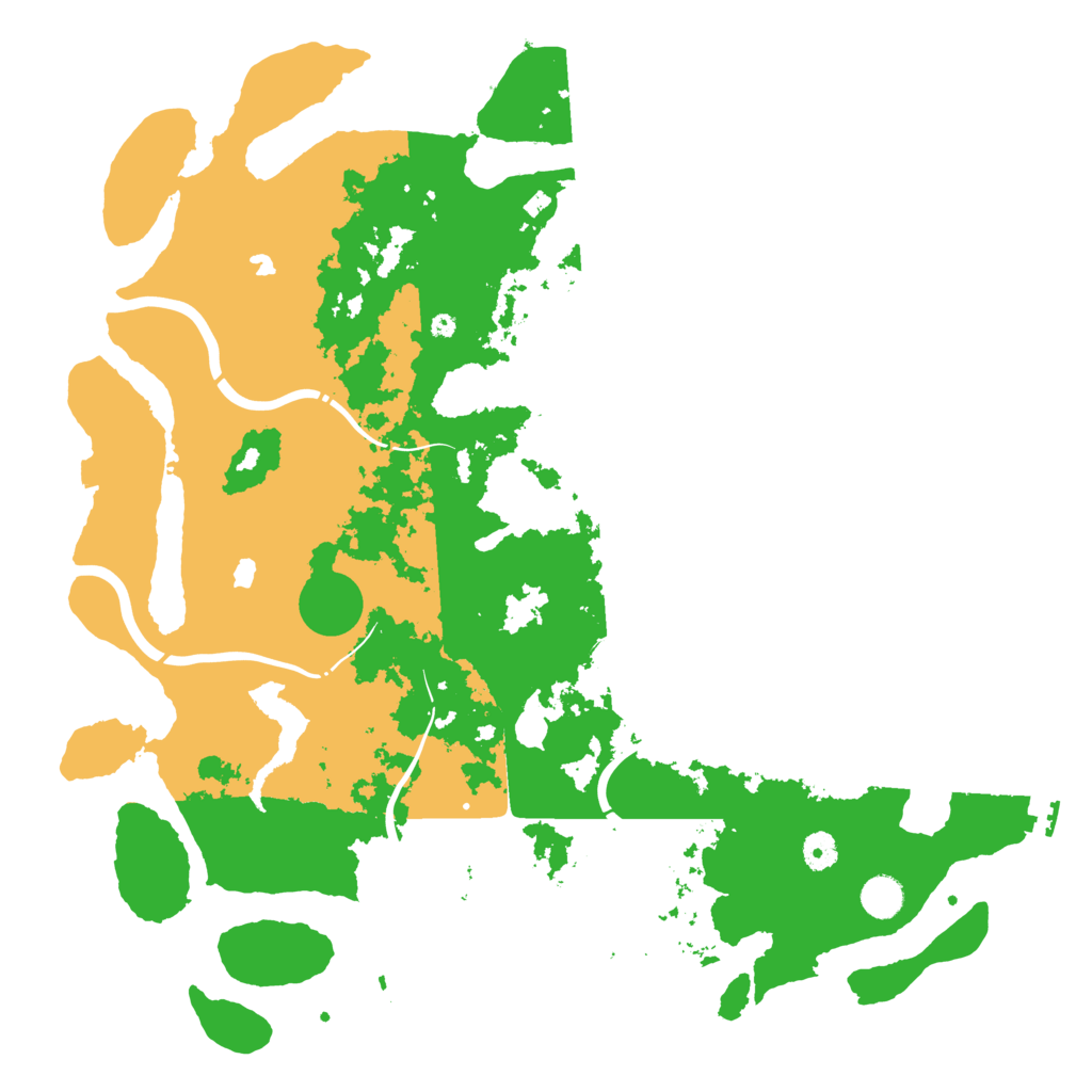 Biome Rust Map: Procedural Map, Size: 4500, Seed: 896083391