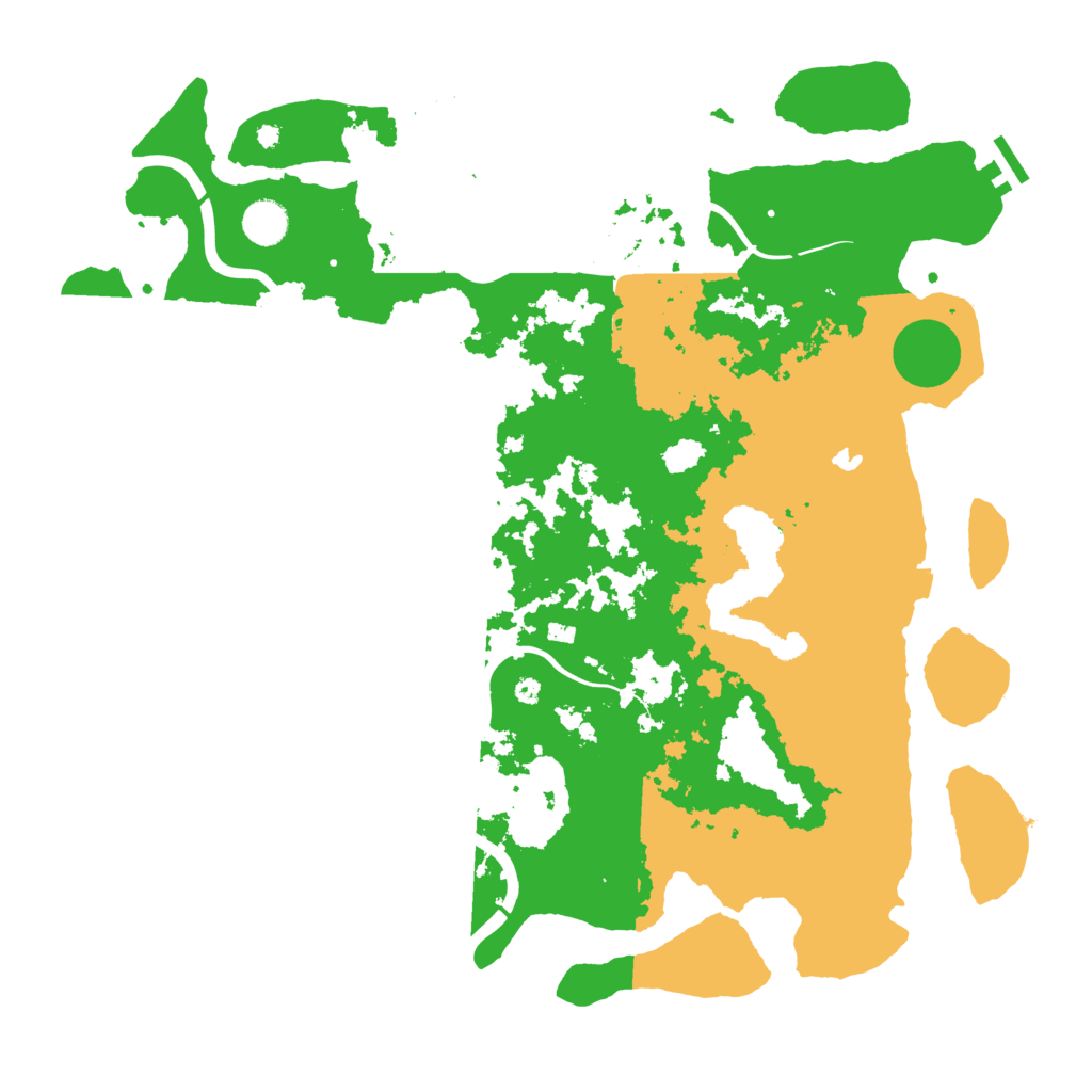 Biome Rust Map: Procedural Map, Size: 4250, Seed: 85412