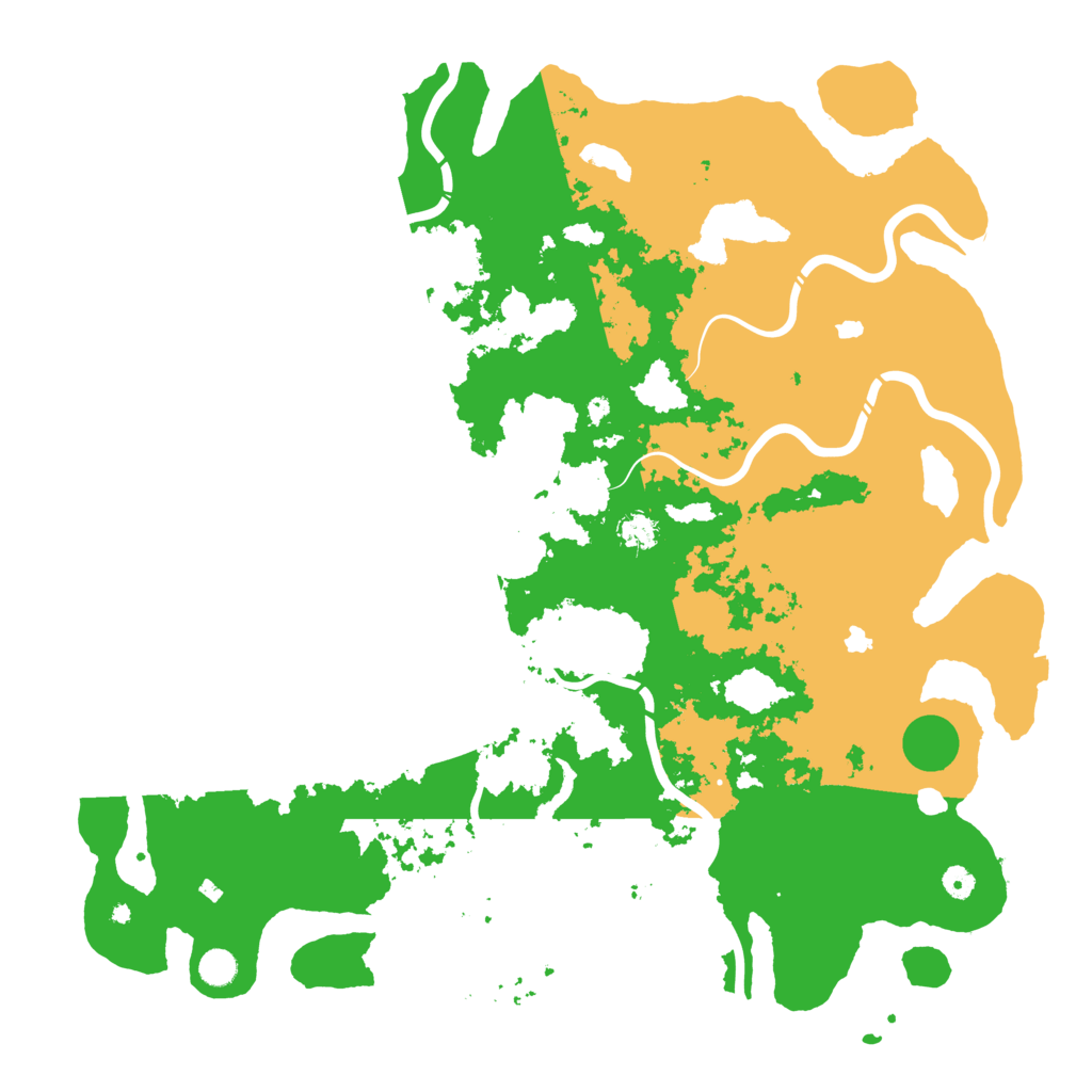 Biome Rust Map: Procedural Map, Size: 5100, Seed: 824425963