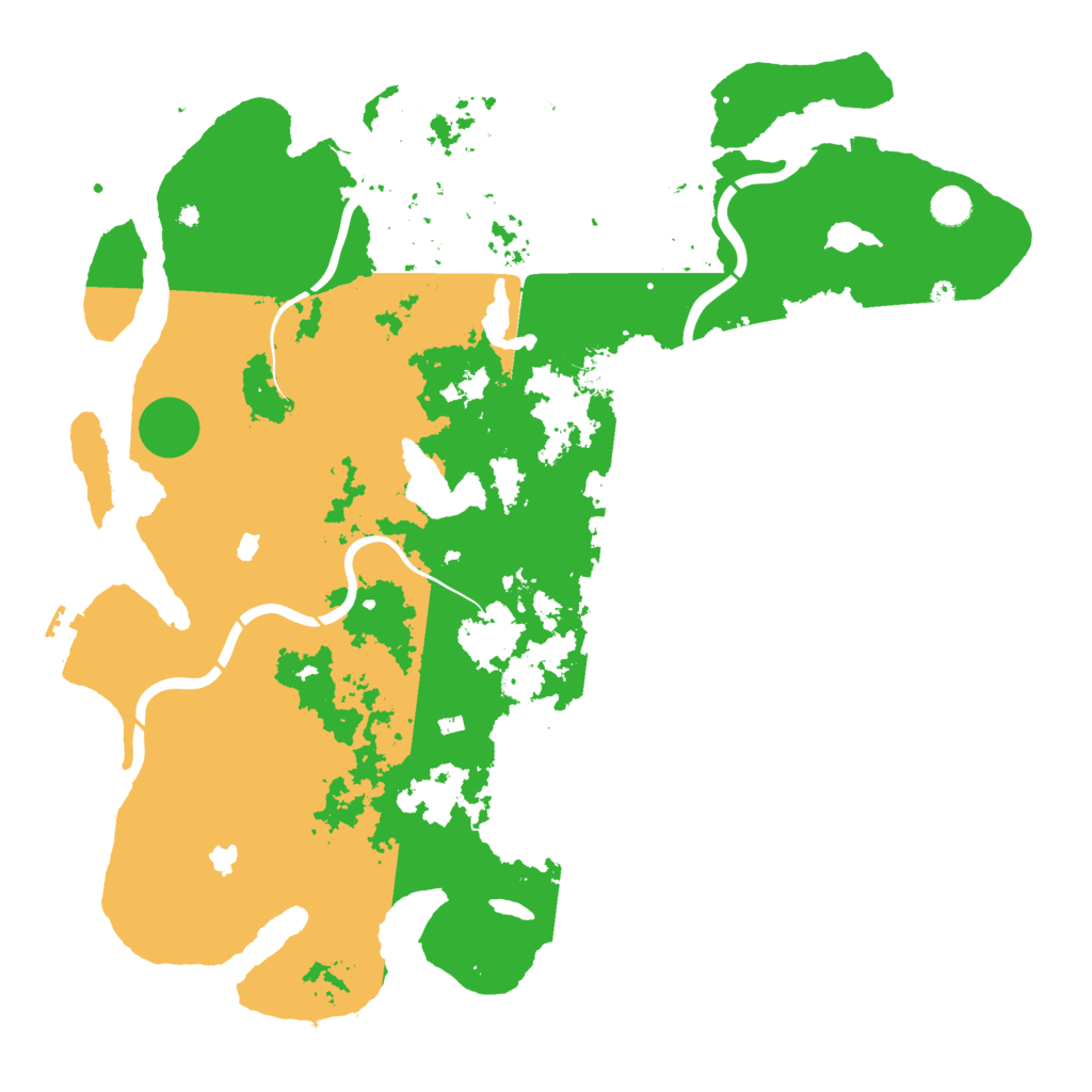 Biome Rust Map: Procedural Map, Size: 4750, Seed: 179350