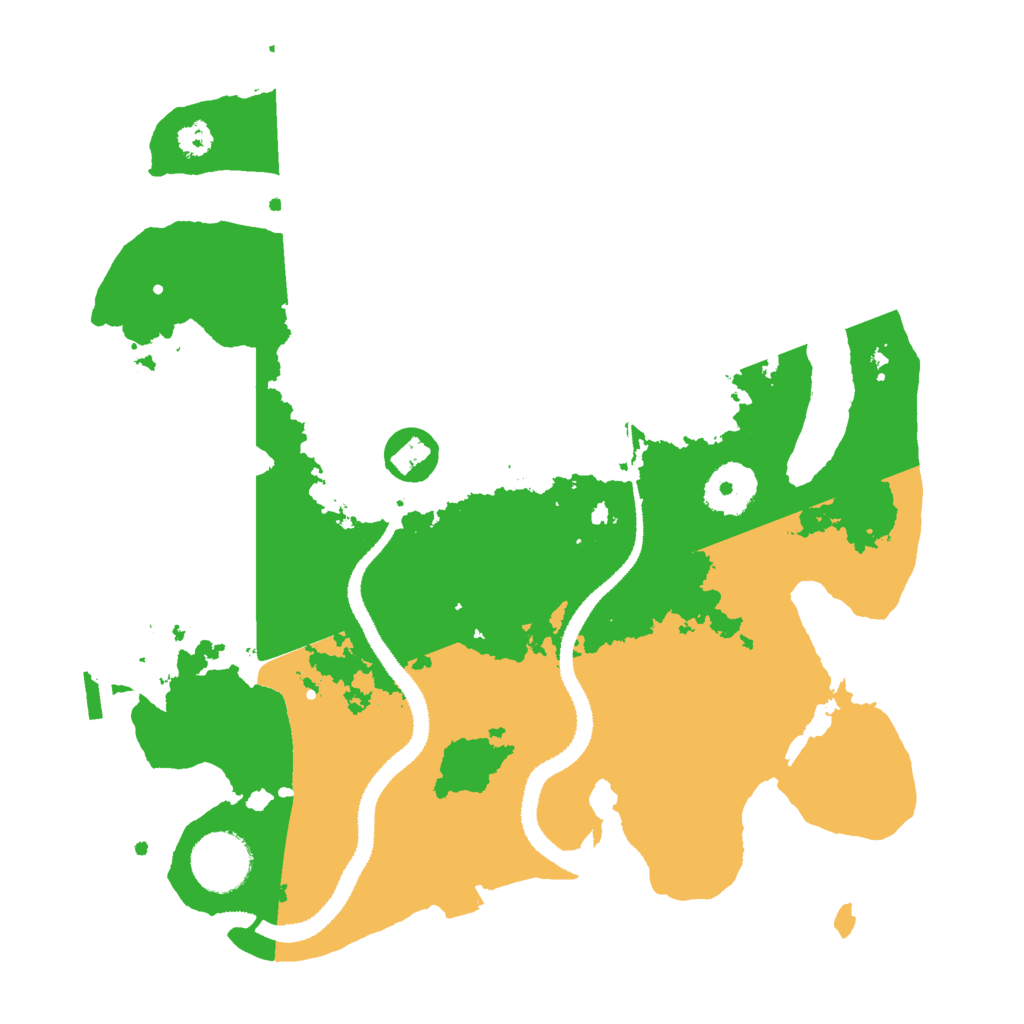 Biome Rust Map: Procedural Map, Size: 3000, Seed: 1924204105