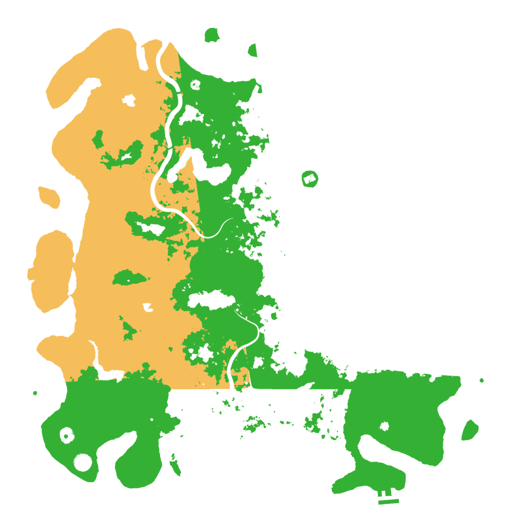 Biome Rust Map: Procedural Map, Size: 5100, Seed: 1218013725