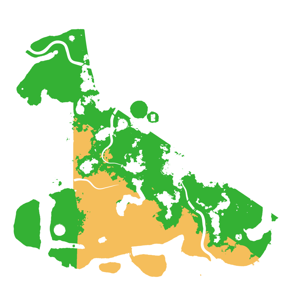 Biome Rust Map: Procedural Map, Size: 4500, Seed: 1806890103