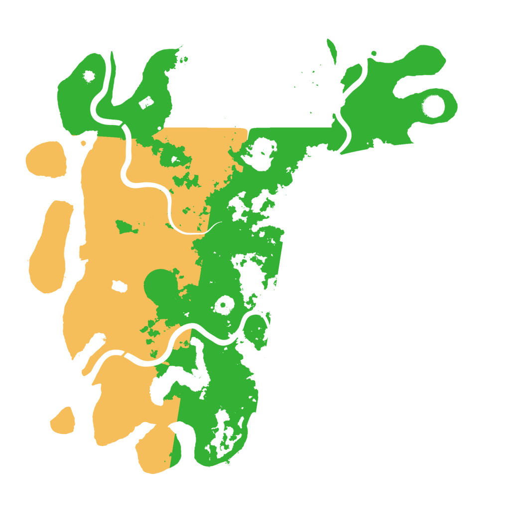 Biome Rust Map: Procedural Map, Size: 4000, Seed: 287423827