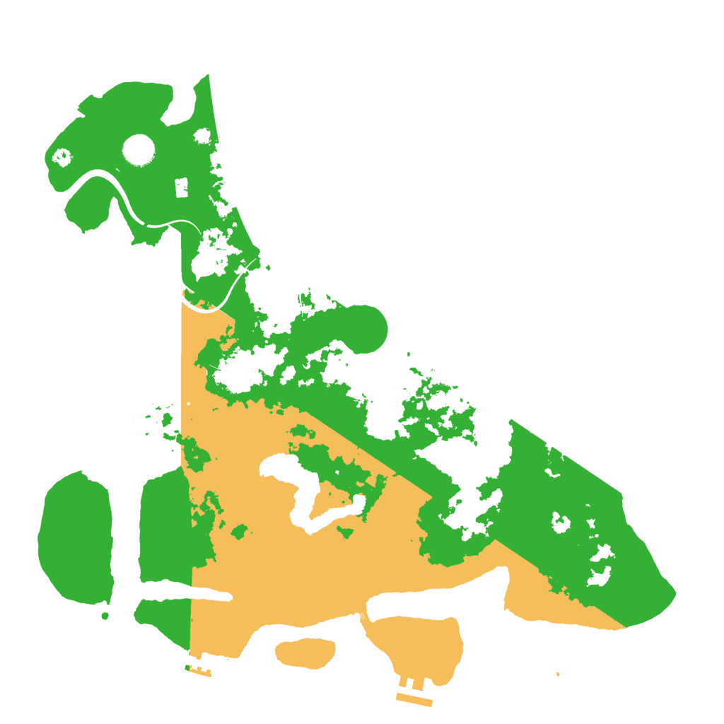 Biome Rust Map: Procedural Map, Size: 4000, Seed: 1806890103