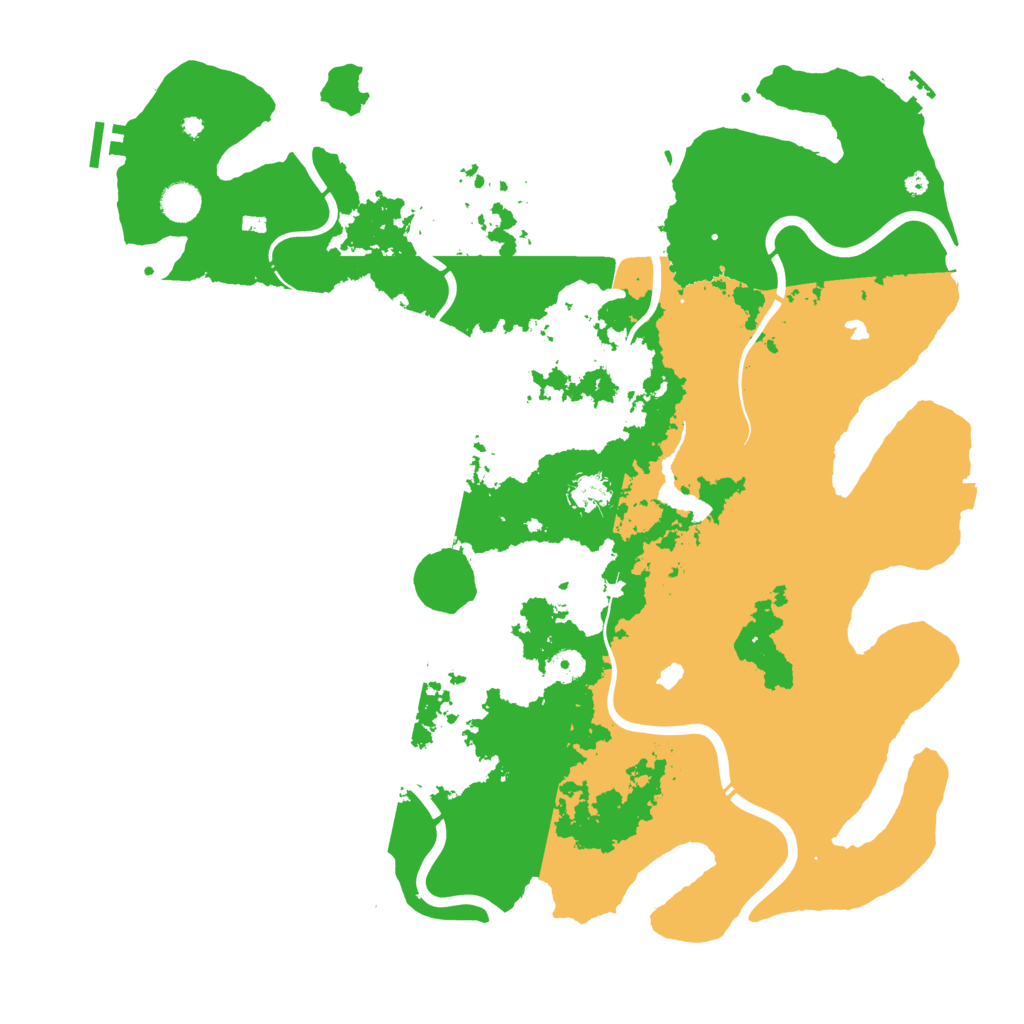 Biome Rust Map: Procedural Map, Size: 4500, Seed: 898389785