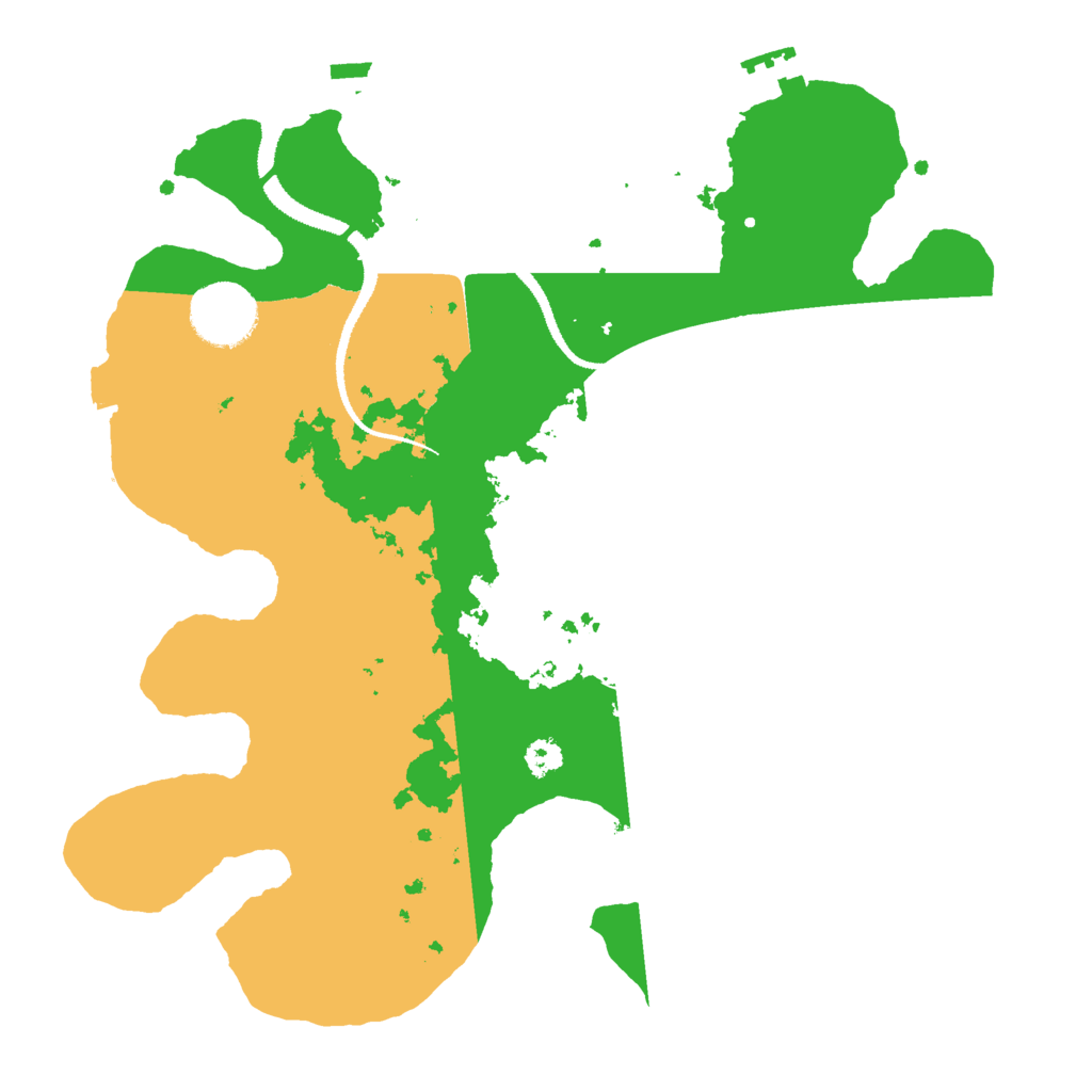Biome Rust Map: Procedural Map, Size: 3000, Seed: 78683