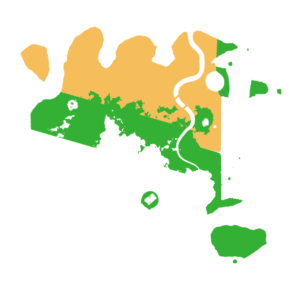Biome Rust Map: Procedural Map, Size: 2848, Seed: 2147483647