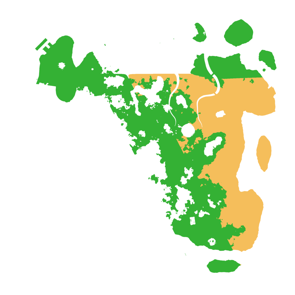 Biome Rust Map: Procedural Map, Size: 4000, Seed: 1194050616