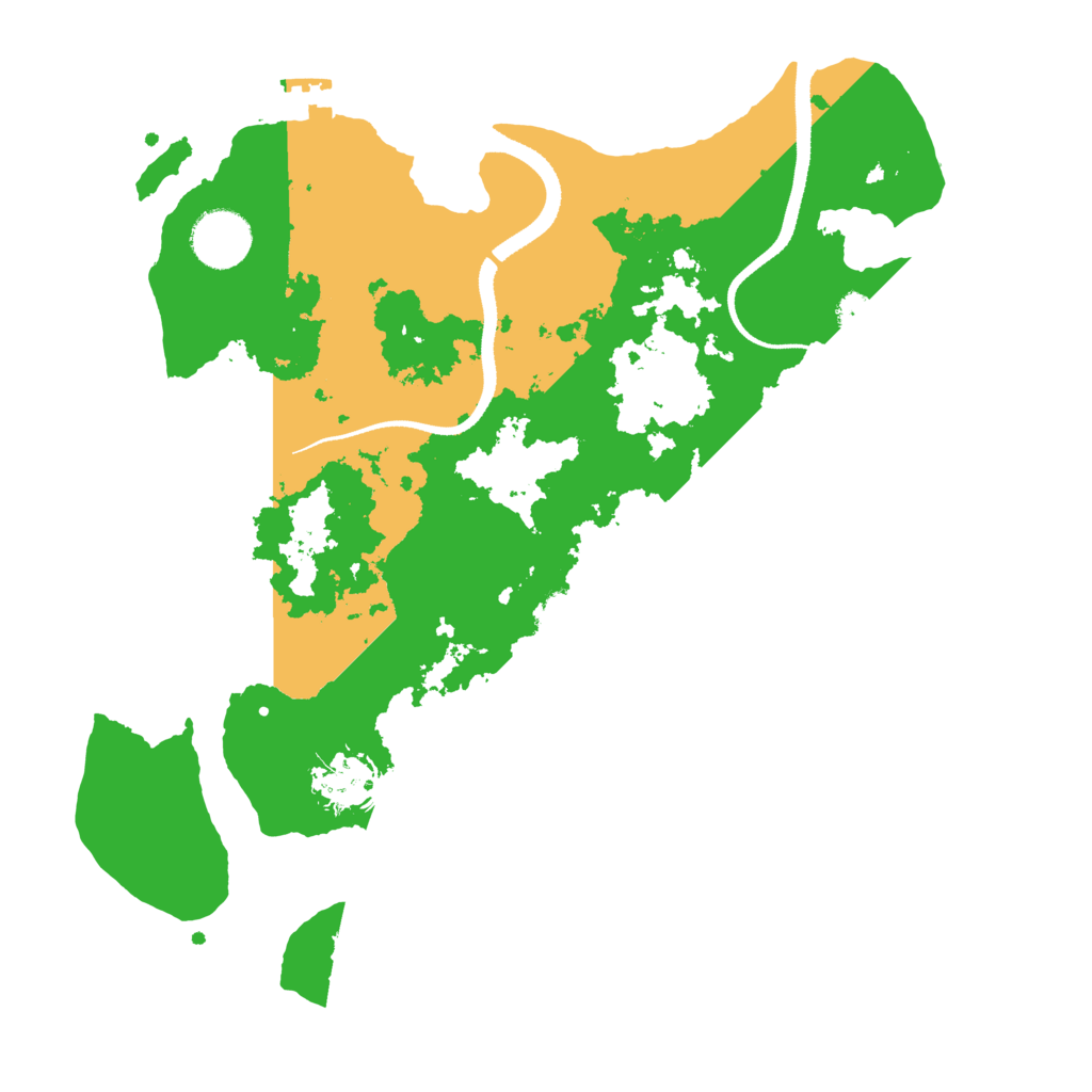 Biome Rust Map: Procedural Map, Size: 3250, Seed: 1742735181