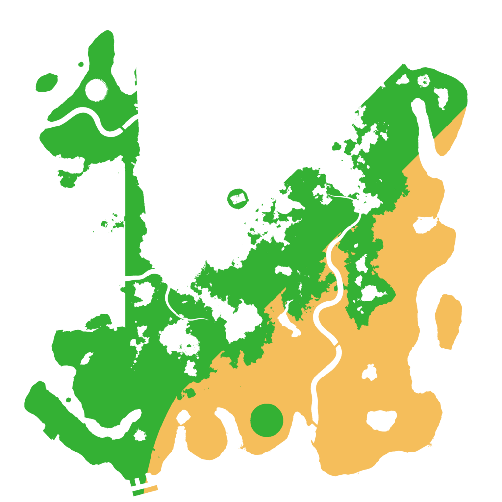 Biome Rust Map: Procedural Map, Size: 4000, Seed: 172425119