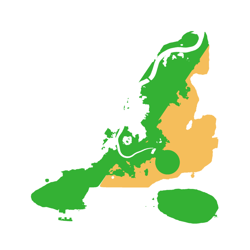 Biome Rust Map: Procedural Map, Size: 2700, Seed: 1769601689