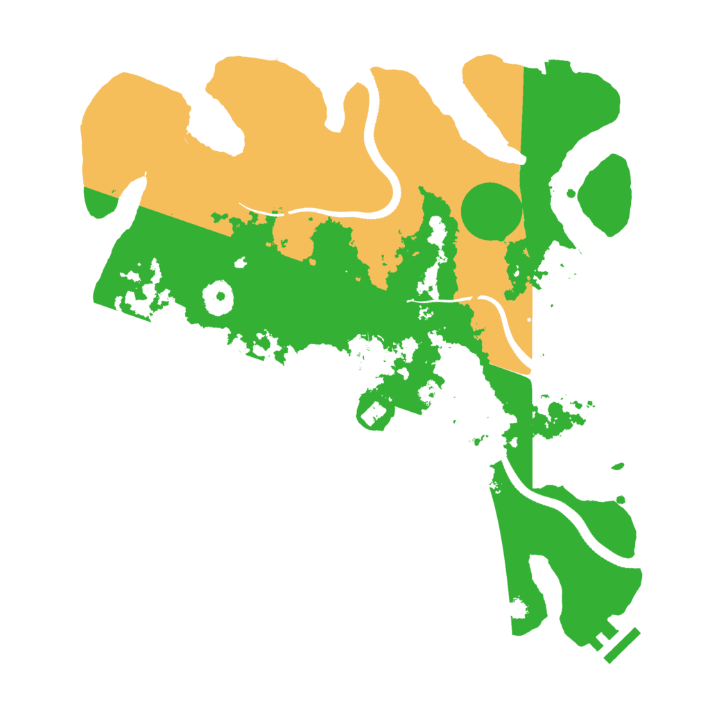 Biome Rust Map: Procedural Map, Size: 3250, Seed: 475372436