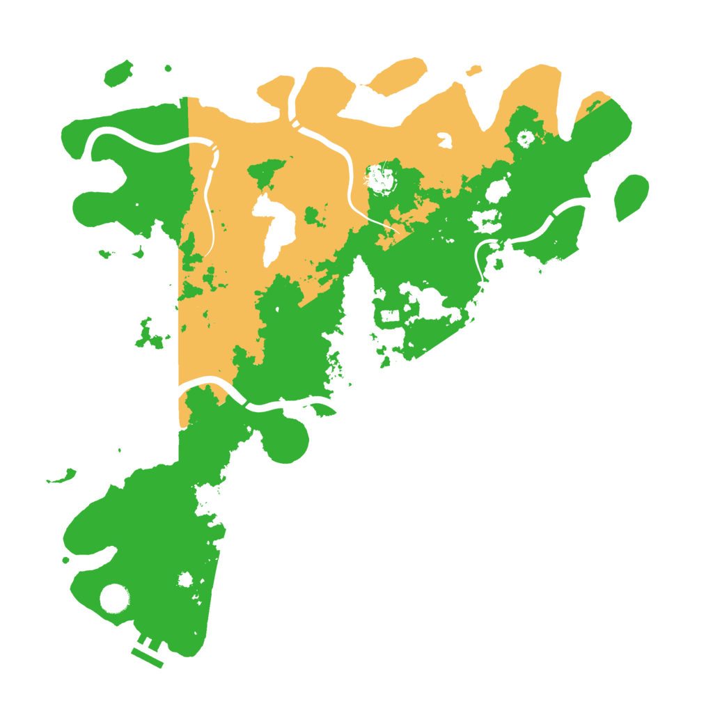 Biome Rust Map: Procedural Map, Size: 4250, Seed: 1379943233