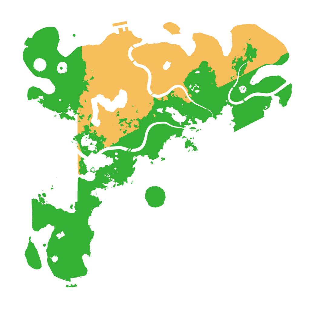 Biome Rust Map: Procedural Map, Size: 4250, Seed: 861483506