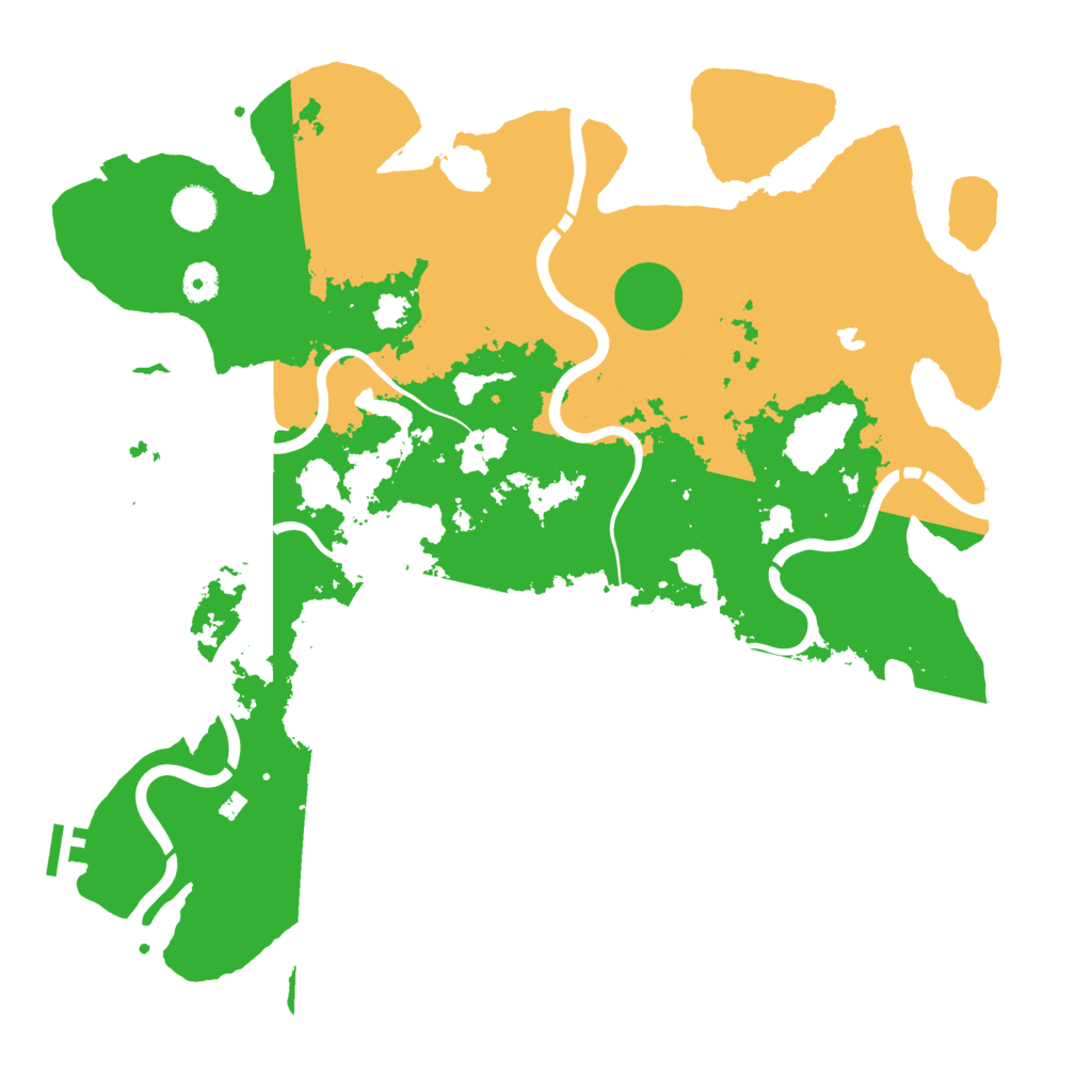 Biome Rust Map: Procedural Map, Size: 4250, Seed: 173707046