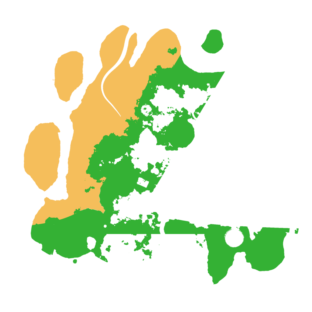 Biome Rust Map: Procedural Map, Size: 3000, Seed: 76561198