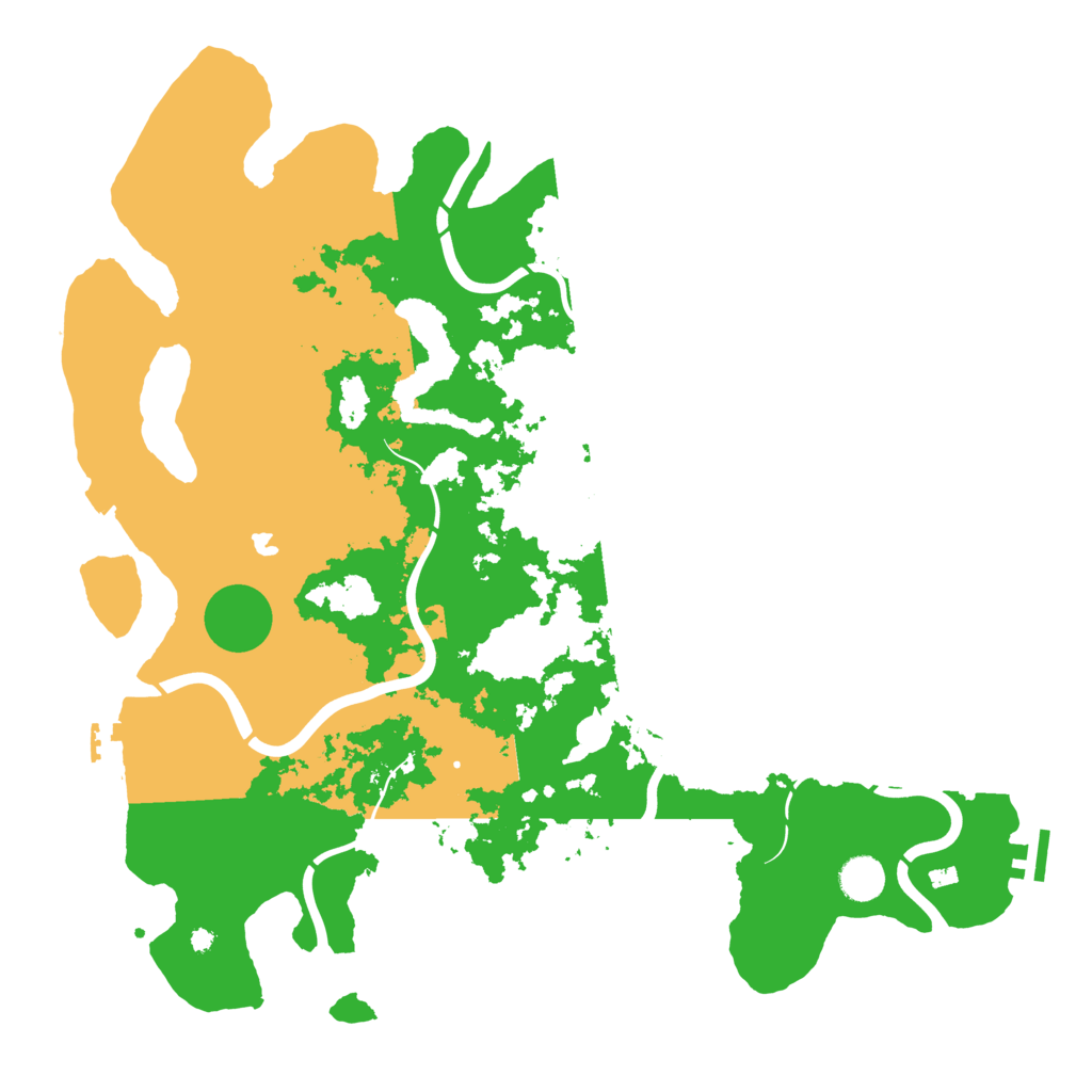 Biome Rust Map: Procedural Map, Size: 4250, Seed: 327982082