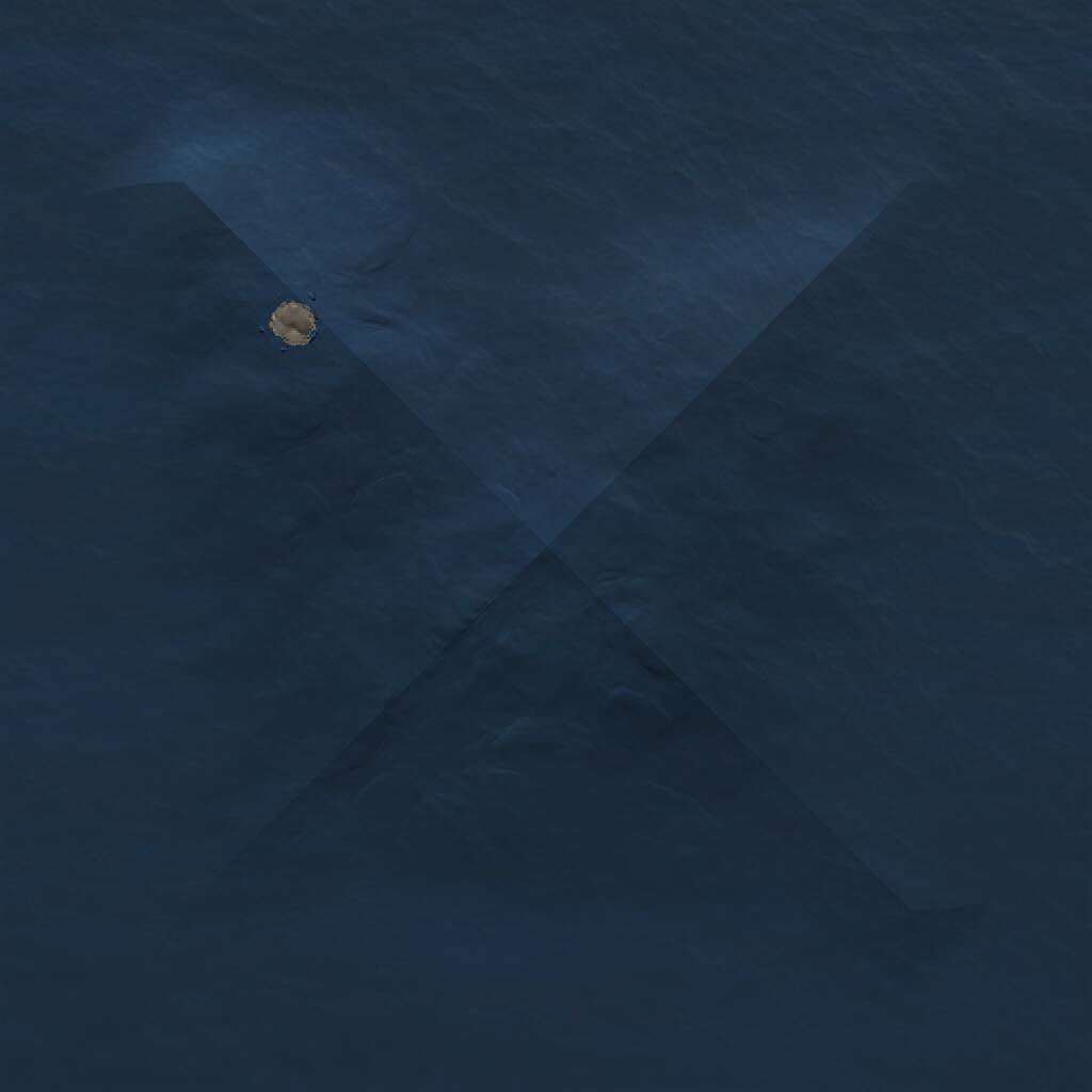 Rust Map: Procedural Map, Size: 1000, Seed: 195734238, 1 Monuments