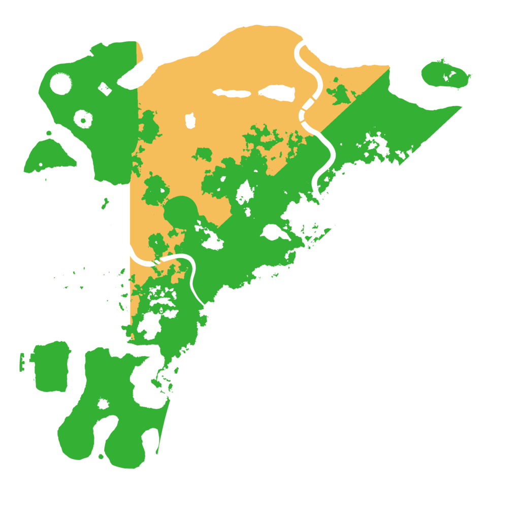 Biome Rust Map: Procedural Map, Size: 4250, Seed: 234809704