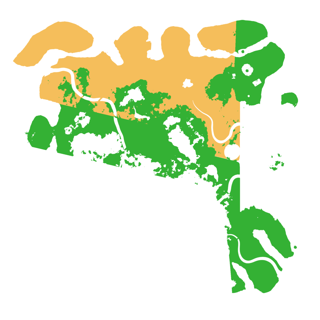 Biome Rust Map: Procedural Map, Size: 4250, Seed: 535272029