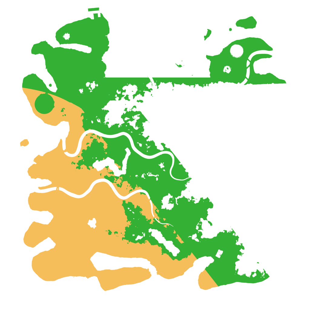 Biome Rust Map: Procedural Map, Size: 4250, Seed: 696702838