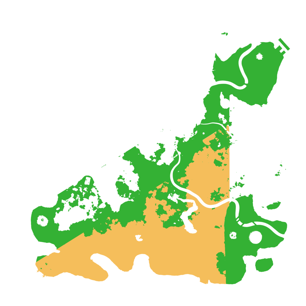 Biome Rust Map: Procedural Map, Size: 4250, Seed: 824559177
