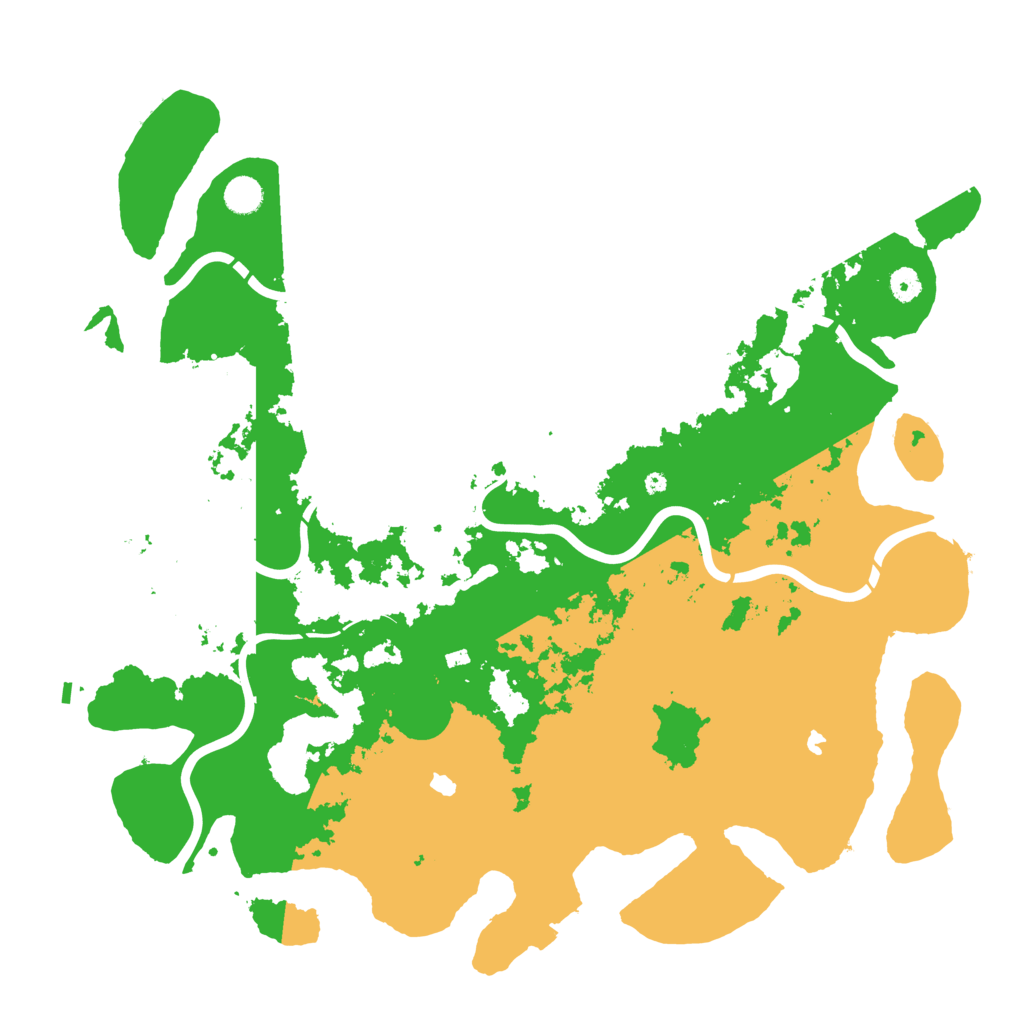 Biome Rust Map: Procedural Map, Size: 4750, Seed: 2134123