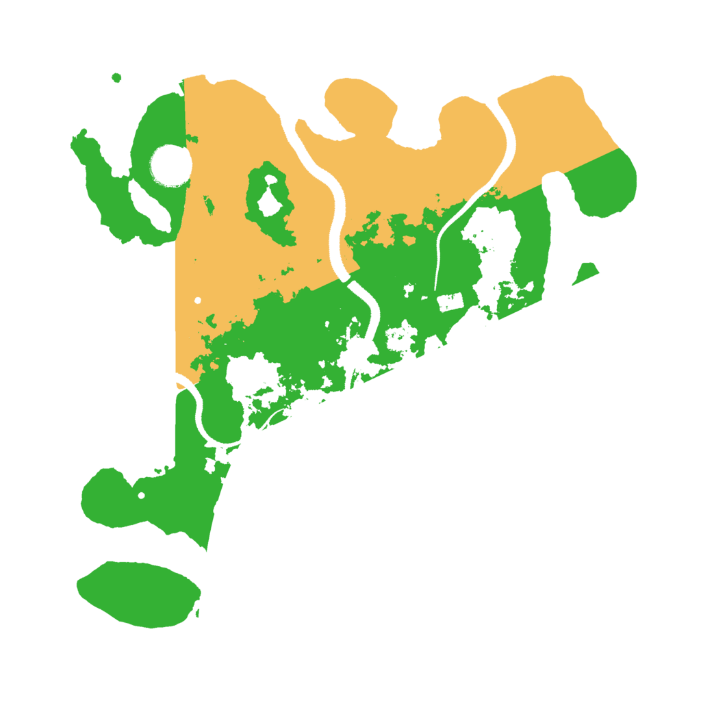 Biome Rust Map: Procedural Map, Size: 3000, Seed: 23742