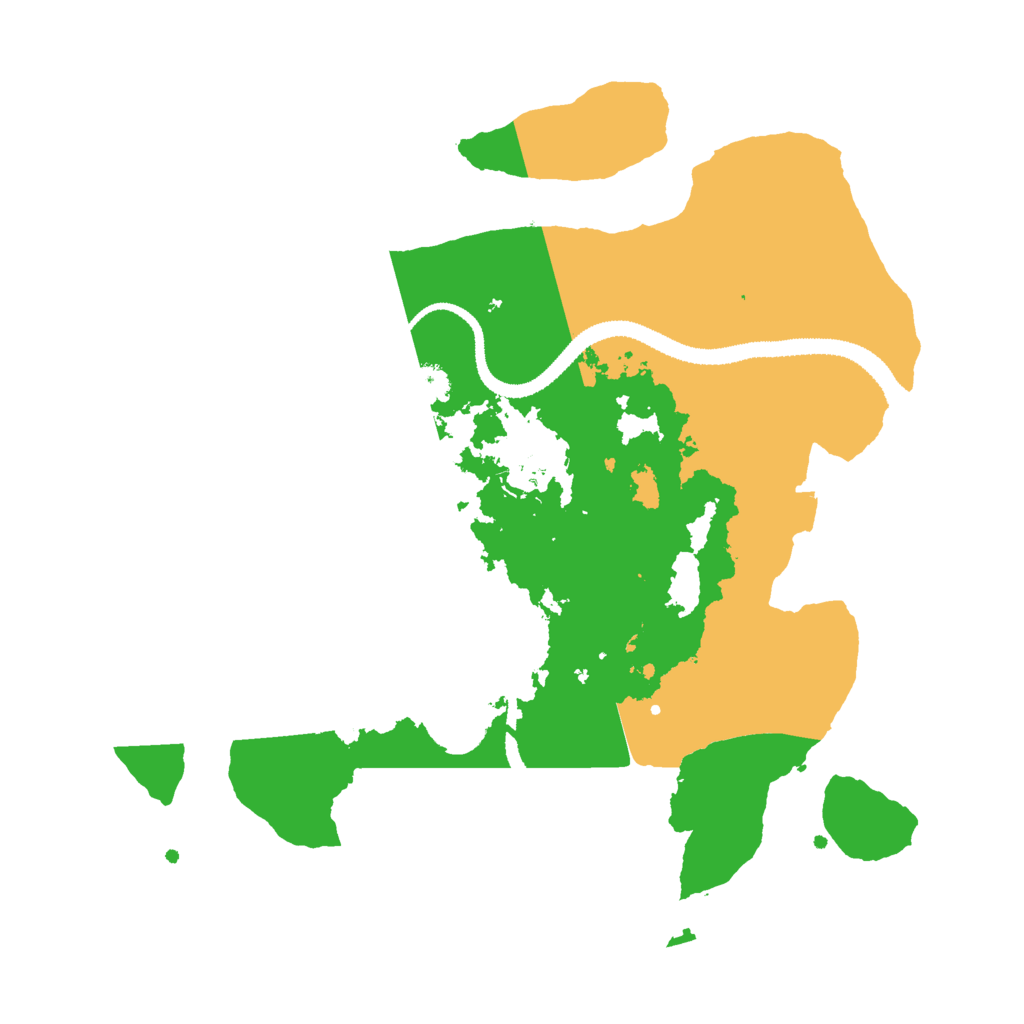 Biome Rust Map: Procedural Map, Size: 3000, Seed: 1788099291