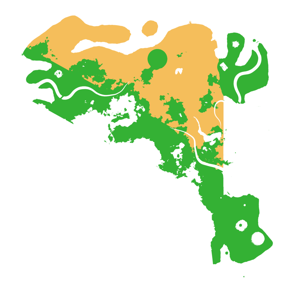 Biome Rust Map: Procedural Map, Size: 4000, Seed: 796779024