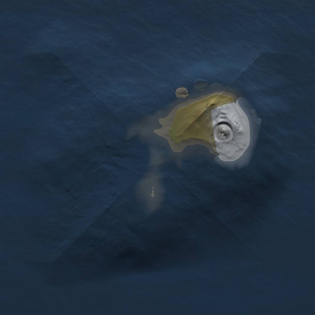 Rust Map: Procedural Map, Size: 1020, Seed: 1738351423, 1 Monuments