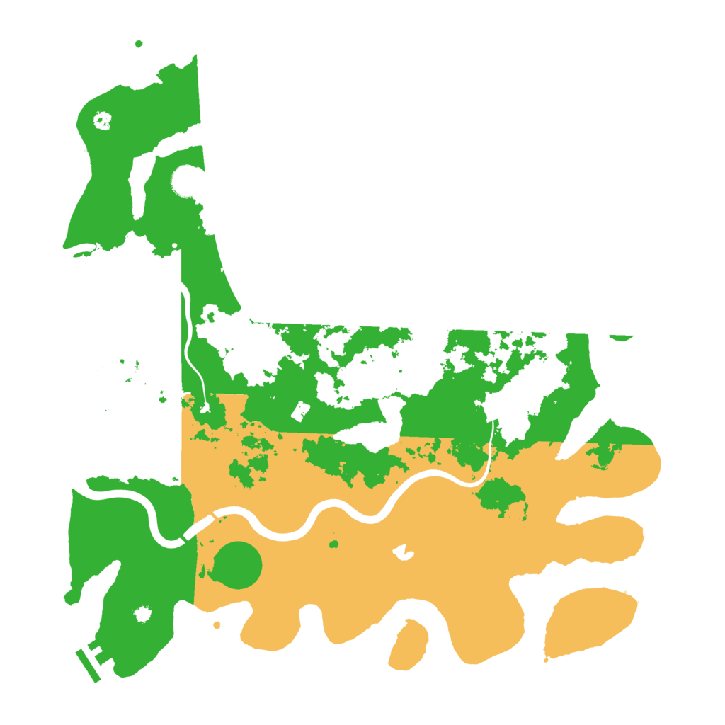 Biome Rust Map: Procedural Map, Size: 4000, Seed: 352519825