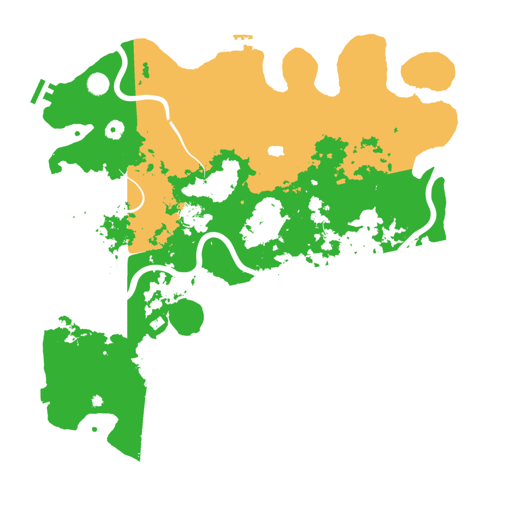 Biome Rust Map: Procedural Map, Size: 4000, Seed: 1397332591