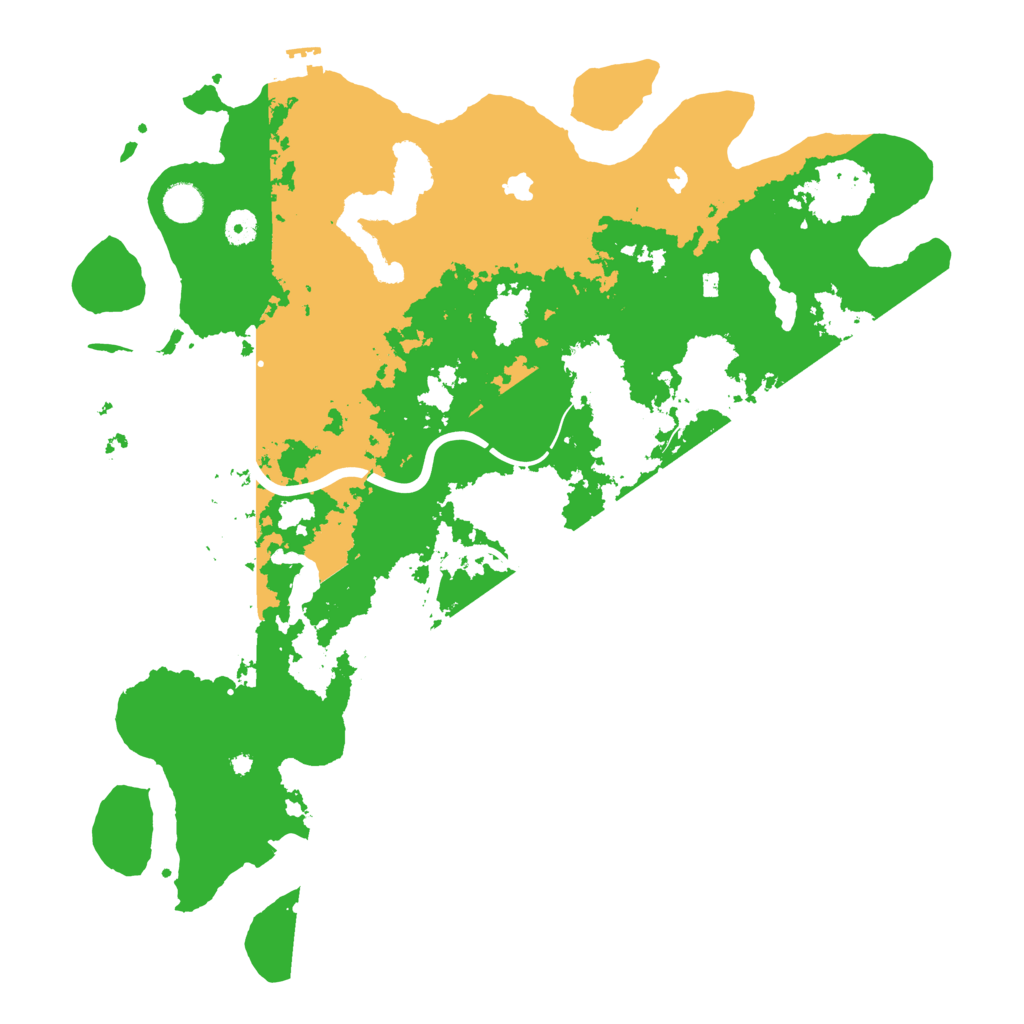Biome Rust Map: Procedural Map, Size: 4500, Seed: 1846986613