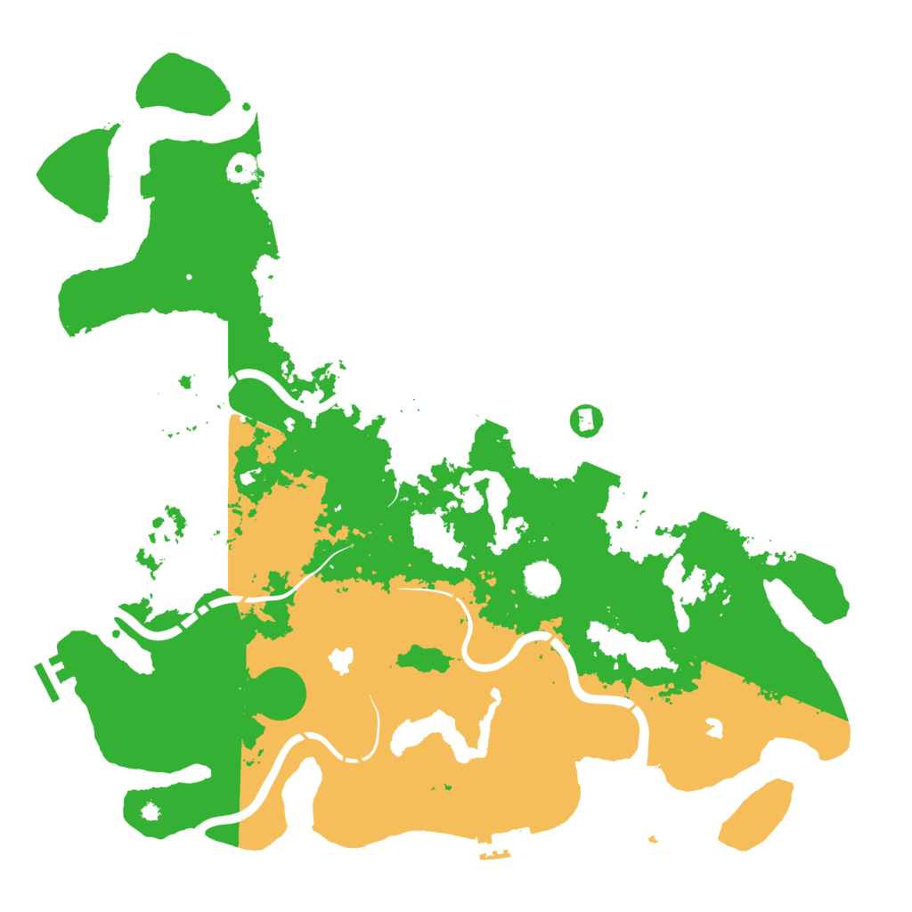 Biome Rust Map: Procedural Map, Size: 4500, Seed: 283968824