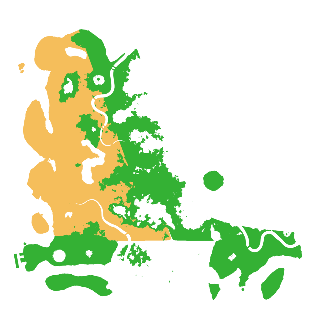 Biome Rust Map: Procedural Map, Size: 4500, Seed: 404527170