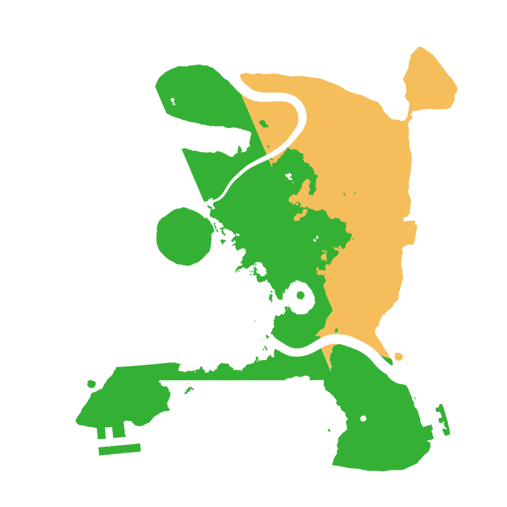 Biome Rust Map: Procedural Map, Size: 2450, Seed: 1731364176