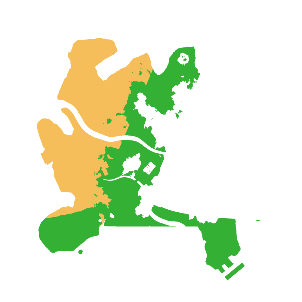 Biome Rust Map: Procedural Map, Size: 2700, Seed: 1769688129