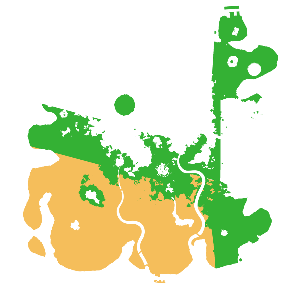 Biome Rust Map: Procedural Map, Size: 4000, Seed: 543265