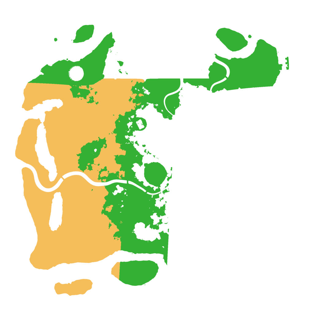 Biome Rust Map: Procedural Map, Size: 3750, Seed: 1325358296