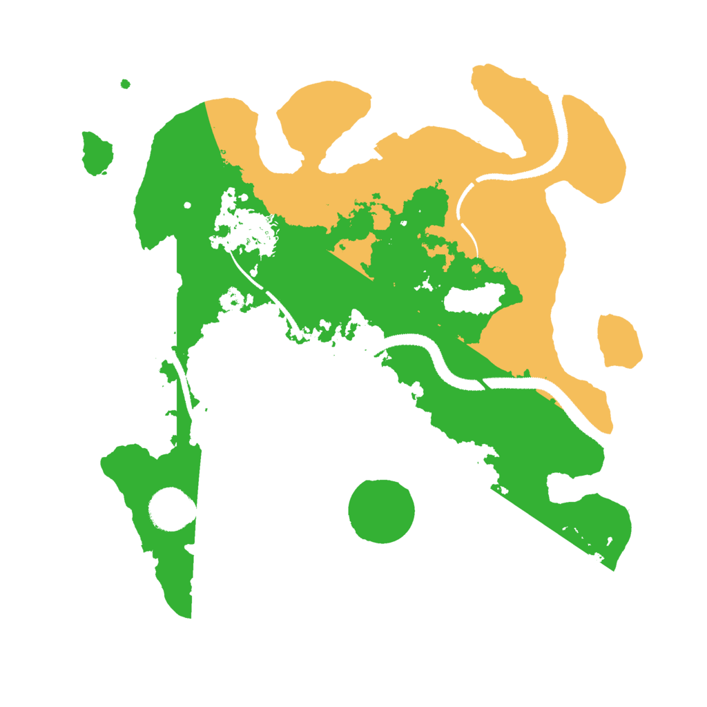 Biome Rust Map: Procedural Map, Size: 3000, Seed: 2105816