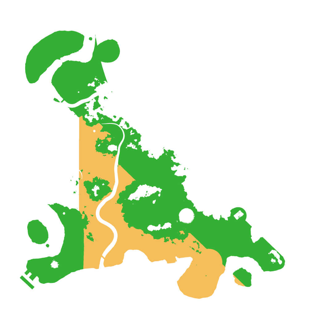 Biome Rust Map: Procedural Map, Size: 3750, Seed: 1378501213